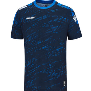 Das Trikot sallerVIBE in blau von vorne