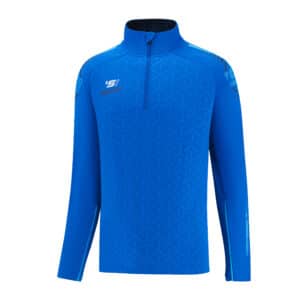 Das Sweatshirt sallerS1 in blau von vorne