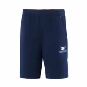 Die Shorts sallerS1 in blau von vorne