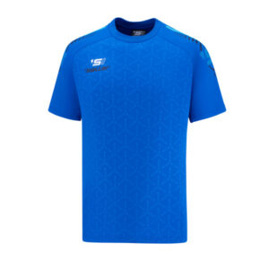 Das T-Shirt sallerS1 in blau von vorne