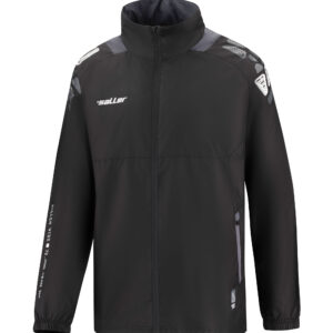 Die Allwetterjacke sallerVIBE in schwarz von vorne